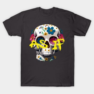 As if! Skull Graffiti T-Shirt